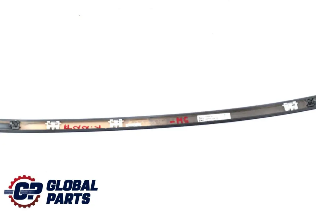 Left N/S Roof Moulding Gutter Rail Trim Mineralgrau Grey B39 to BMW 2 Series F22 with Part number 7319535 BMW 2 Series F22 Left N/S Roof Moulding Gutter Rail Trim Mineralgrau Grey B39 - SKU 7307735-MG - Part number 7319535
