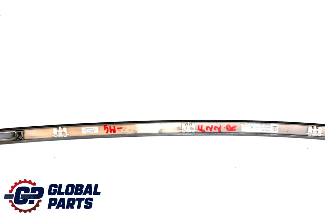 Right O/S Roof Moulding Gutter Rail Trim Mineralgrau Grey B39 to BMW 2 Series F22 with Part number 7319536 BMW 2 Series F22 Right O/S Roof Moulding Gutter Rail Trim Mineralgrau Grey B39 - SKU 7307736-MG - Part number 7319536