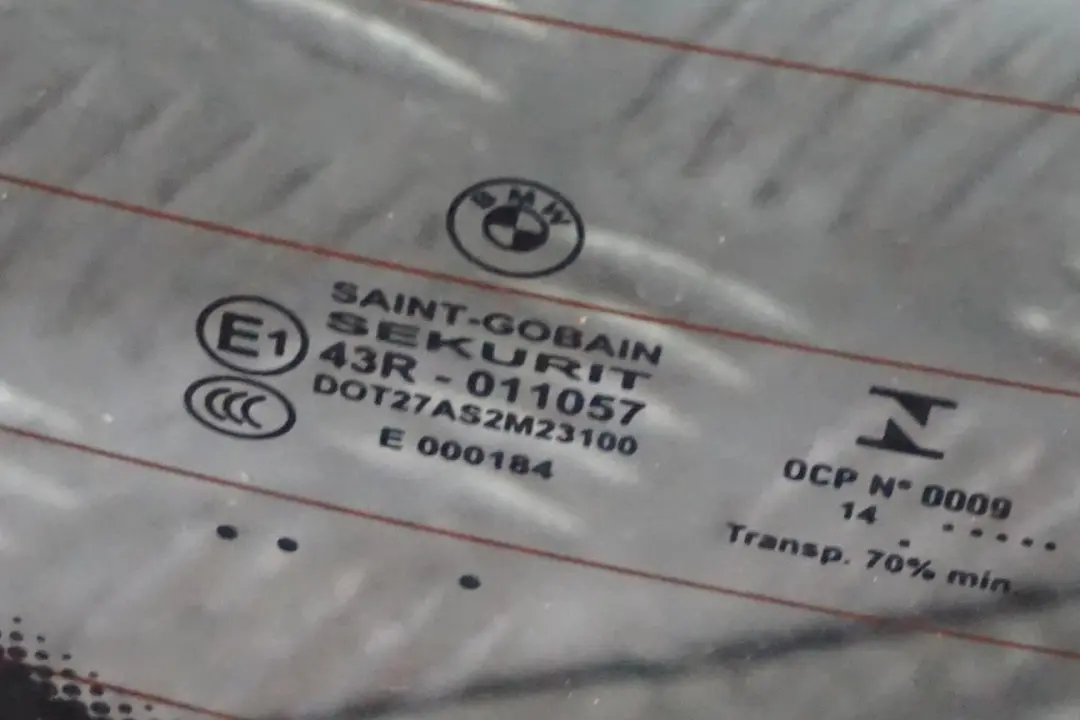 Trunk Lid Tailgate Window Glass AS2 Green UK to BMW 2 Series F22 F87 M2 Rear with Part number 7307737 BMW 2 Series F22 F87 M2 Rear Trunk Lid Tailgate Window Glass AS2 Green UK - SKU 7307737 - Part number 7307737