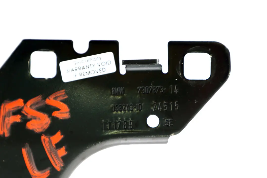 Mini F55 F56 F57 Side Panel Support Bracket Engine Compartment Front Left N/S - SKU 7307873 - Part number 7307873