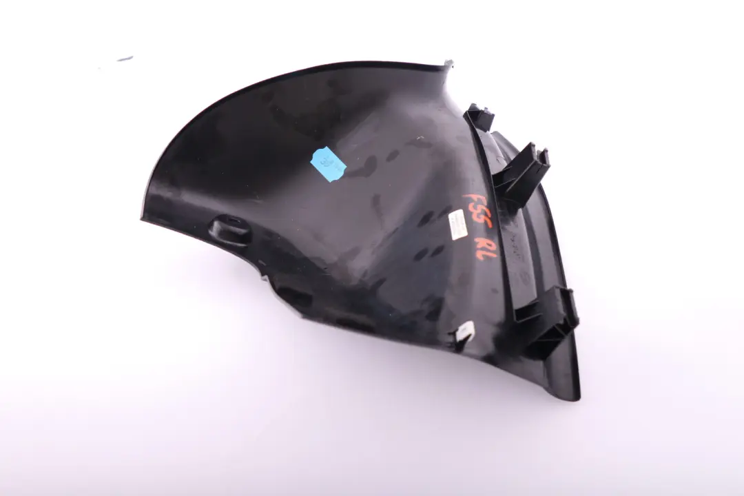 Tapa Tira Entrada Trasera Izquierda Negro para Mini Cooper F55 con número de pieza 7307879 Mini Cooper F55 Tapa Tira Entrada Trasera Izquierda Negro - SKU 7307879 - Número de pieza 7307879