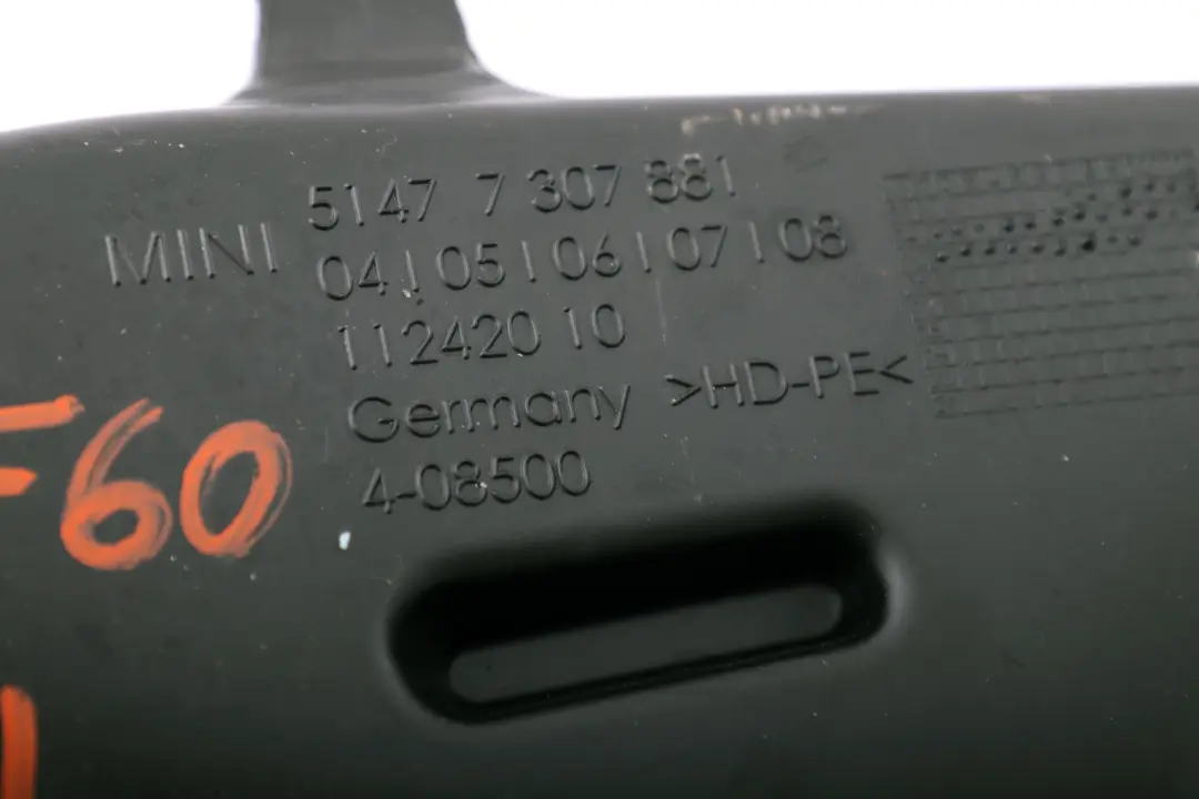 Kanał Wlot Powietrza Grzewczy Lewy do Mini F55 F60 o numerze 7307881 Mini F55 F60 Kanał Wlot Powietrza Grzewczy Lewy - SKU 7307881 - Numer Części 7307881