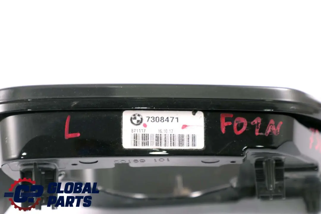BMW 5 7 Series F10 F01 F02 LCI High Gloss Supporting Ring Wing Mirror Left N/S - SKU 7308643 - Part number 7308643