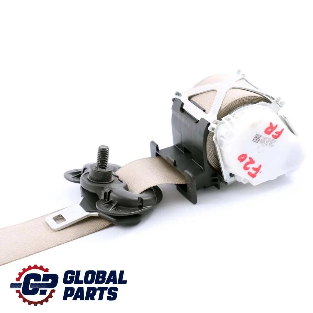 BMW F20 F21 F30 F31 Seat Upper Belt Front Right O/S Seatbelt - SKU 7309316 - Part number 7309316
