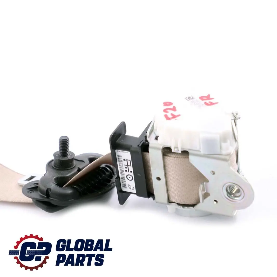 BMW F20 F21 F30 F31 Seat Upper Belt Front Right O/S Seatbelt - SKU 7309316 - Part number 7309316