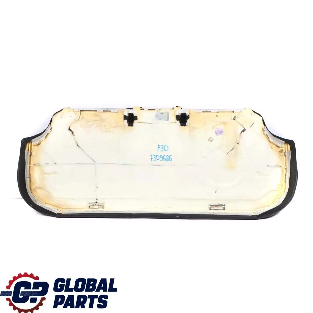 BMW 3 Series F30 Rear Seat Bench Couch Sofa Black Leather Dakota - SKU 7309686 - Part number 7309686