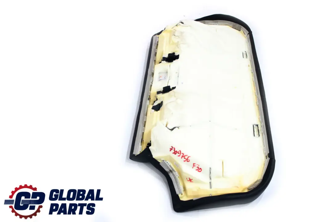BMW Serie 3 F30 F31 Asiento Trasero Banco Sofá Cuero Dakota Negro - SKU 7309756 - Número de pieza 7309756