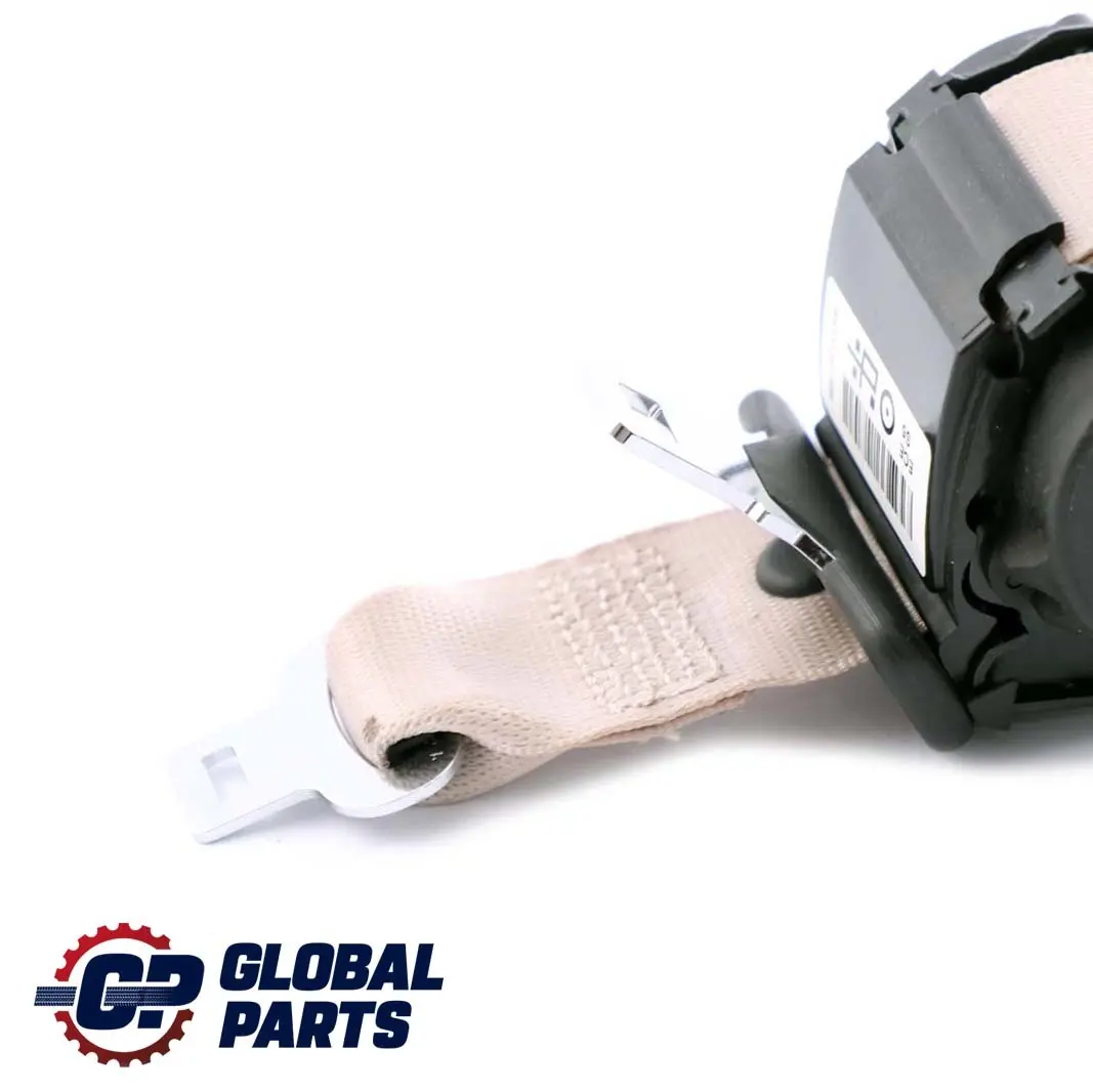 Cinturón de seguridad central superior Oyster para BMW F30 F80 M3 LCI con número de pieza 7310215 BMW F30 F80 M3 LCI Cinturón de seguridad central superior Oyster - SKU 7310215 - Número de pieza 7310215