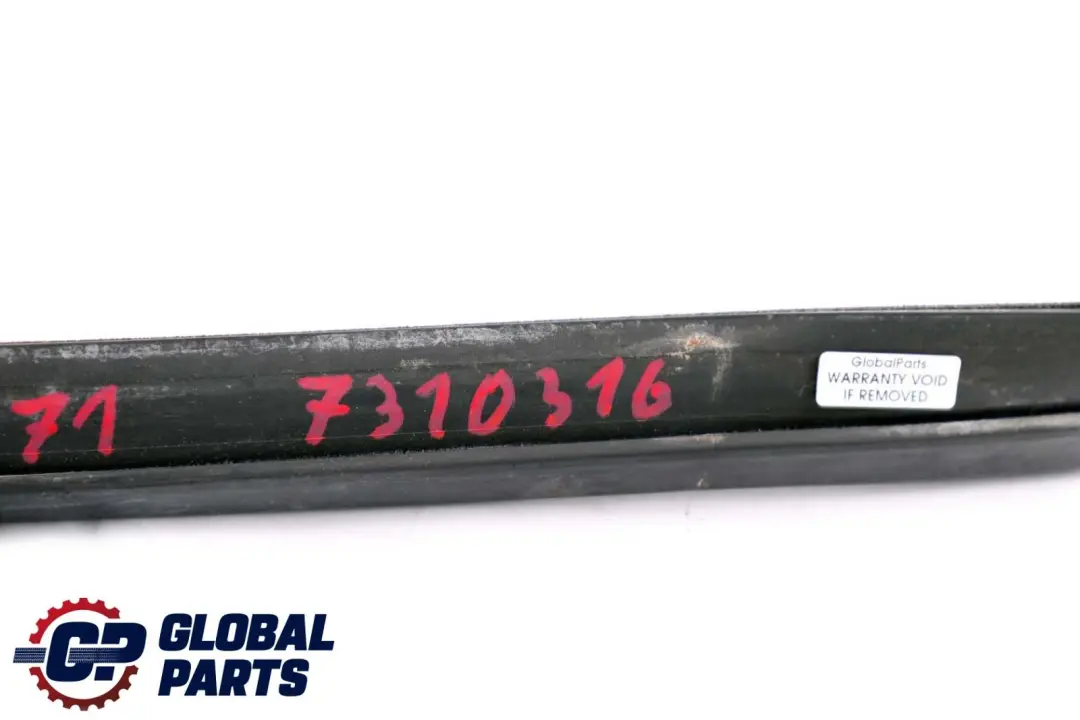 BMW X6 Series E71 Window Guide Seal Right Front Door O/S - SKU 7310316 - Part number 7310316