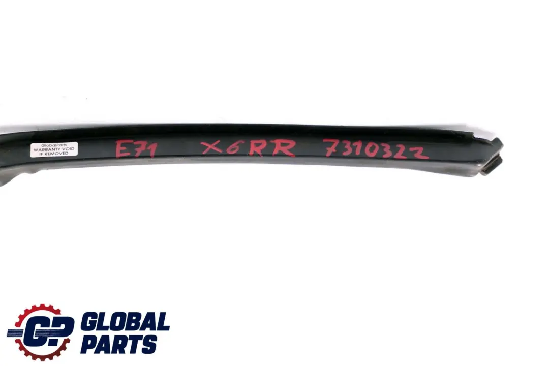 BMW X6 er E71 Abdichtung Türfuge Dach Tür Hinten Recht - SKU 7310322 - Teilenummer 7310322