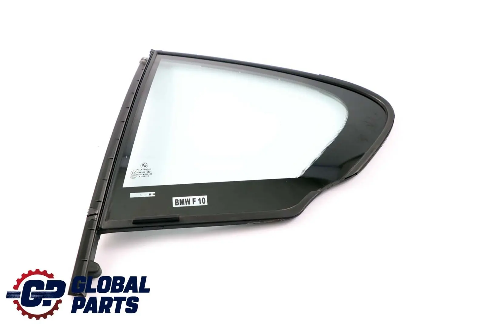 BMW F10 Rear Left Door N/S Side Window Glass Green Fixed AS2 7311245