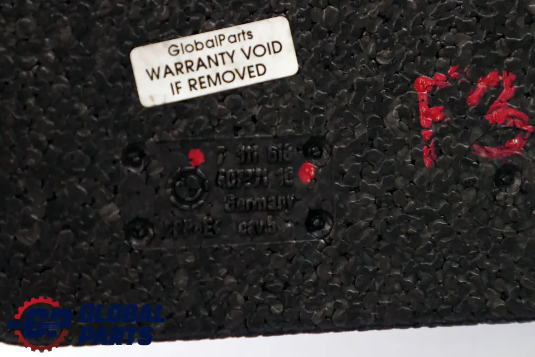 BMW F30 F80 Elemento Separador Piso Maletero - SKU 7311618 - Número de pieza 7311618