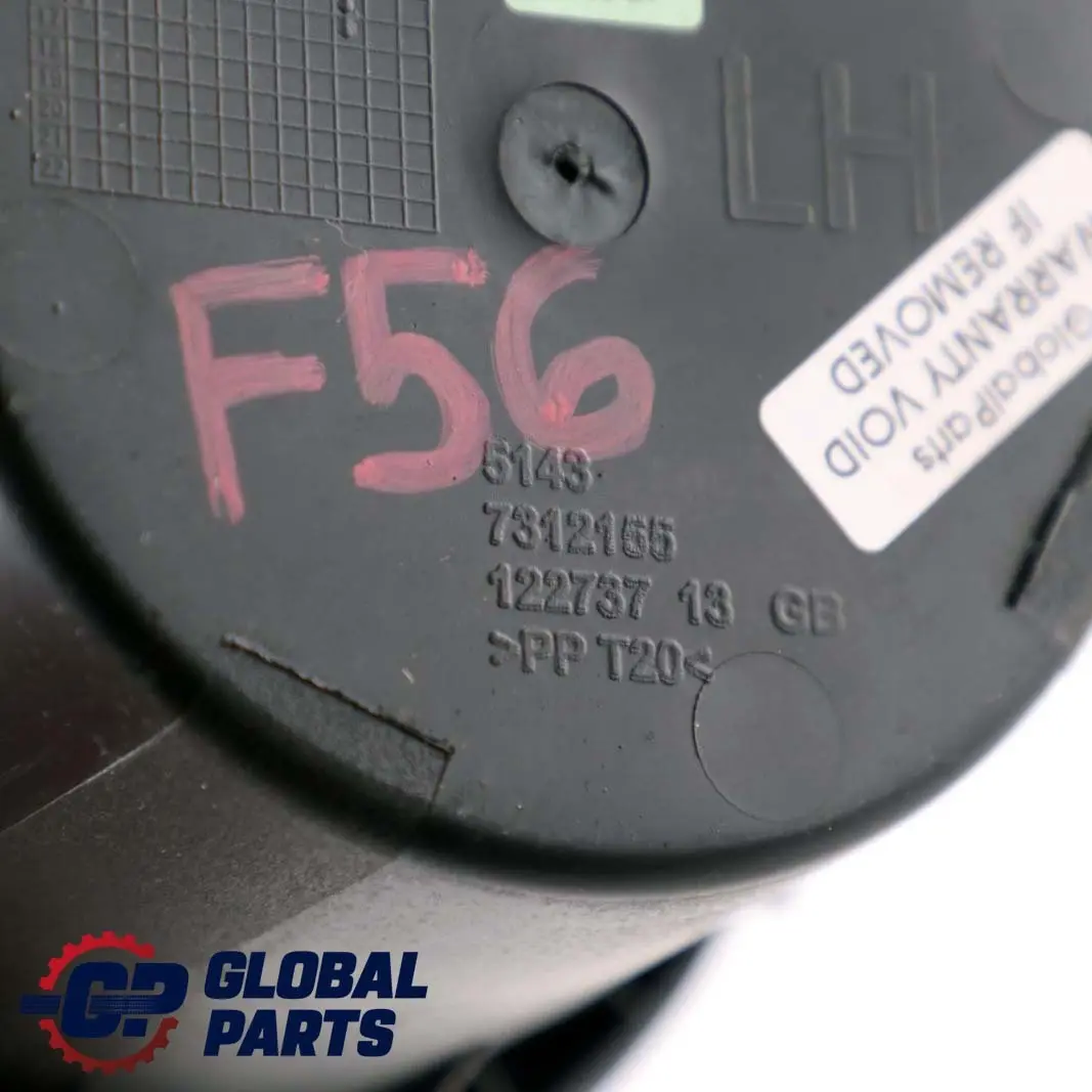 Getränkehalter Seitenverkleidung Links Hinten für Mini Cooper F56 mit Teilenummer 7312155 Mini Cooper F56 Getränkehalter Seitenverkleidung Links Hinten - SKU 7312155 - Teilenummer 7312155