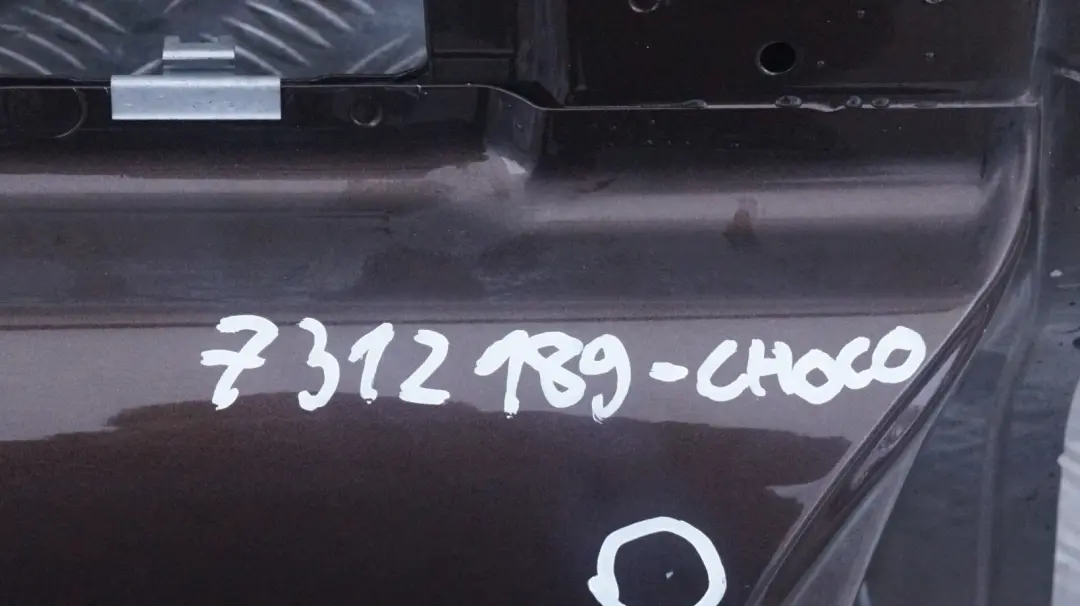 Right O/S Clubdoor Club Door Hot Chocolate - A88 to Mini Clubman R55 Rear with Part number 7312189 Mini Clubman R55 Rear Right O/S Clubdoor Club Door Hot Chocolate - A88 - SKU 7312189-CHOCO - Part number 7312189