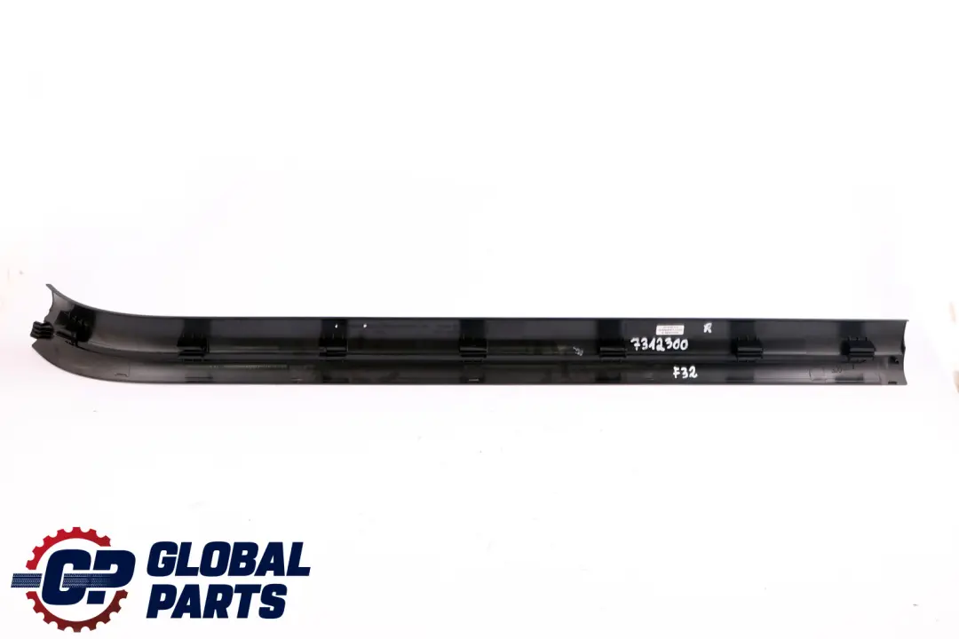 Strip Entrance Interior Right Black O/S to BMW 4 Series F32 F82 F83 M4 Cover with Part number 7312300 BMW 4 Series F32 F82 F83 M4 Cover Strip Entrance Interior Right Black O/S - SKU 7312300 - Part number 7312300