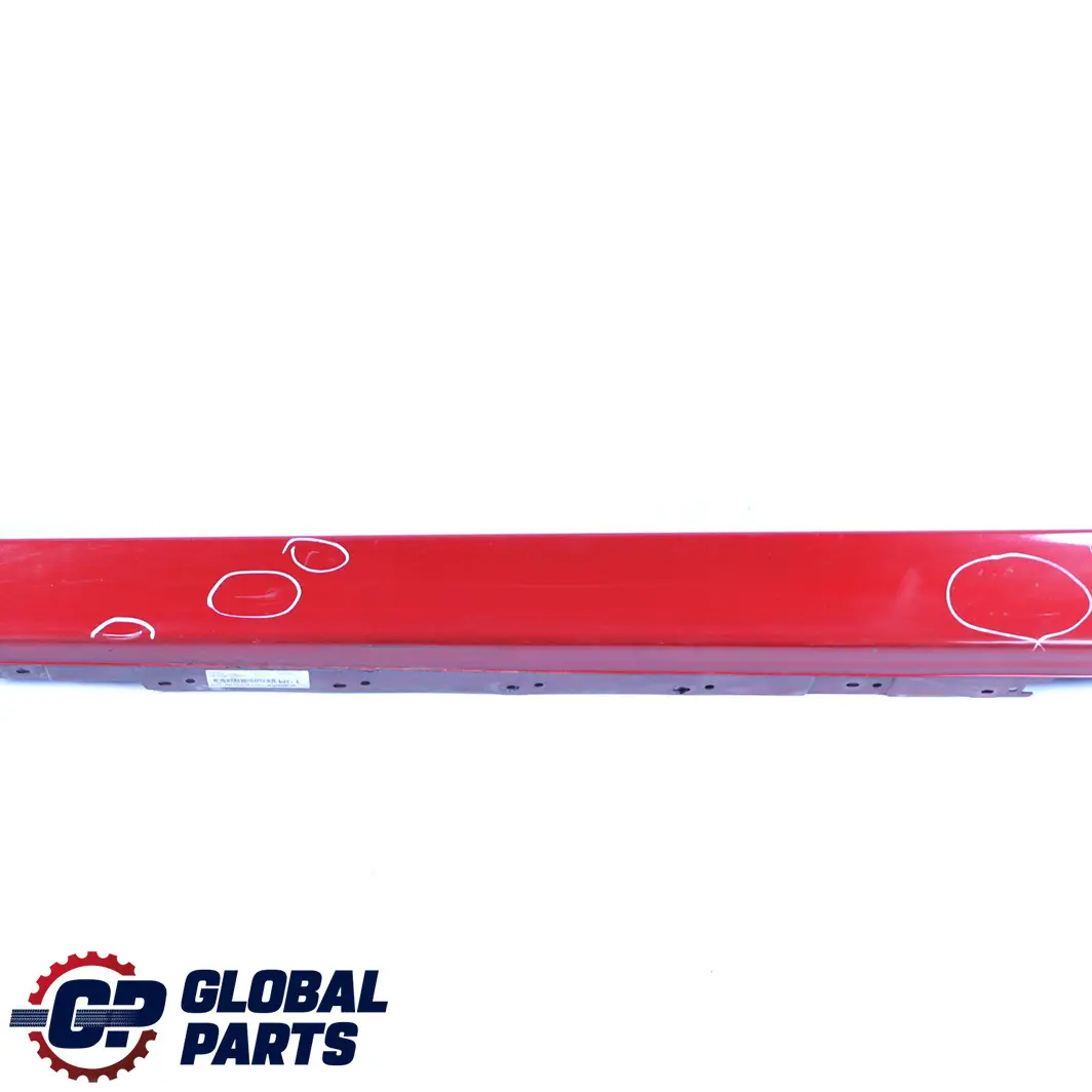 Sill Strip Side Skirt Left N/S Melbourne Red Rot Metallic to BMW 3 F30 F31 1 with Part number 7312751 BMW 3 F30 F31 1 Sill Strip Side Skirt Left N/S Melbourne Red Rot Metallic - SKU 7312751-MRT1 - Part number 7312751