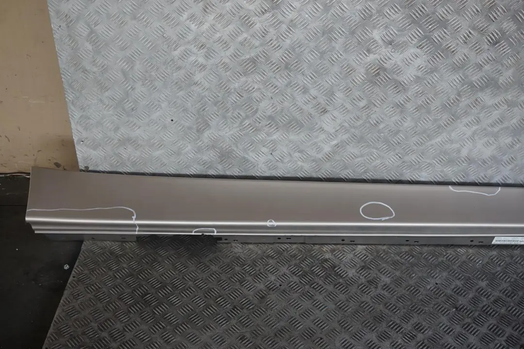 BMW 3 F30 Schwellerleiste Schweller Rechts Orionsilber Orion Silber - A92 - SKU 7312752-ORION - Teilenummer 7312752