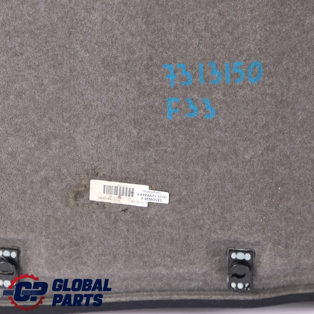 BMW 4 F33 F83 M4 Faltdach Hardtop Frontdachschale Dachhimmel Abdeckung - SKU 7313150 - Teilenummer 7313150