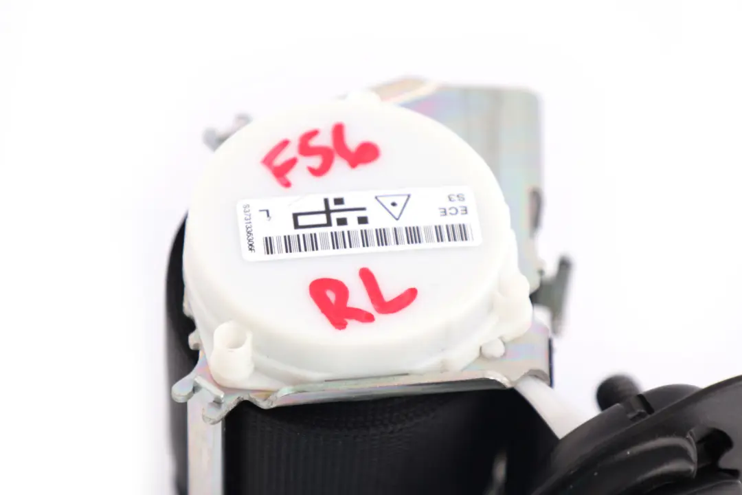  *Mini Cooper One F56 Obergurt Sitz Hinten Links Schwarz - SKU 7313363 - Teilenummer 7313363