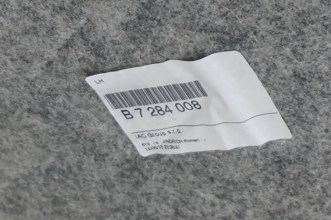 Headlining Moulded Roof Lining Roofliner Everest Grey to BMW 3 Series F30 with Part number 7313595 BMW 3 Series F30 Headlining Moulded Roof Lining Roofliner Everest Grey - SKU 7313595 - Part number 7313595