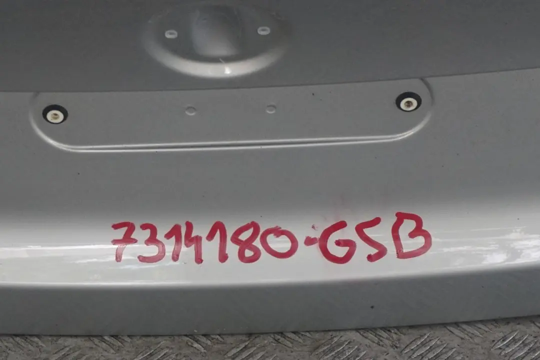 Trunk Lid Boot Lid Tailgate Glacier Silver Metallic - A83 to BMW 3 F31 Touring with Part number 7314180 BMW 3 F31 Touring Trunk Lid Boot Lid Tailgate Glacier Silver Metallic - A83 - SKU 7314180-GSB - Part number 7314180