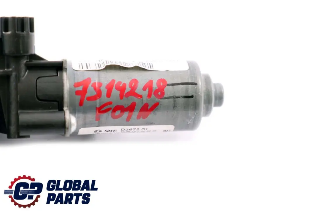 Front Seat Backrest Adjustment Drive Motor to BMW 5 7 Series F01 F02 F10 LCI G30 with Part number 7314218 BMW 5 7 Series F01 F02 F10 LCI G30 Front Seat Backrest Adjustment Drive Motor - SKU 7314218 - Part number 7314218