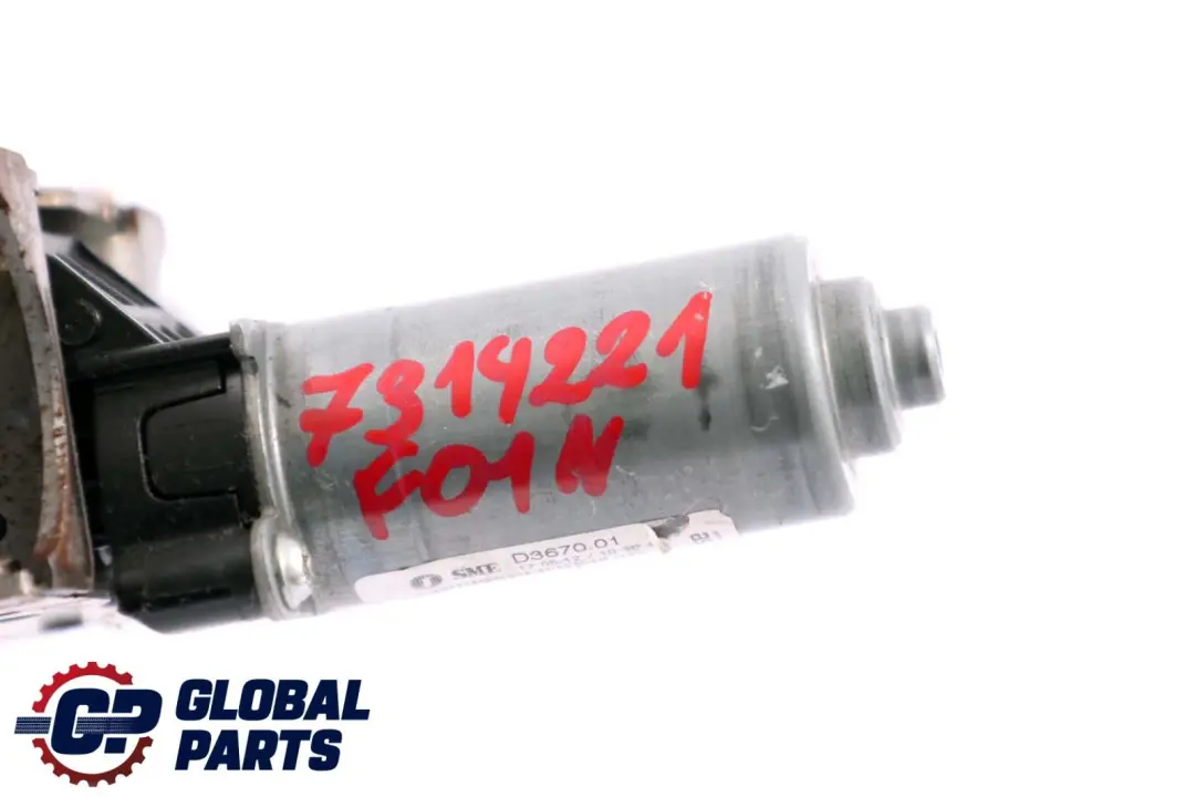 BMW 5 7 F01 F02 F10 LCI Front Seat Height Adjustment Drive Left N/S - SKU 7314221 - Part number 7314221