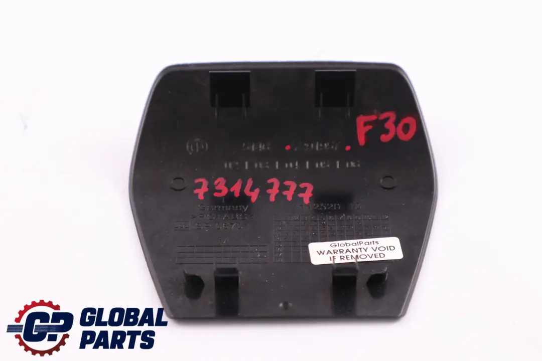 BMW F30 F80 M3 Dummy Abdeckung Heckscheibe Ablage Schwarz 7291957 - SKU 7314777 - Teilenummer 7314777