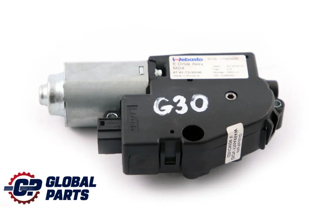 BMW G30 G11 G12 Tetto Apribile Scorrevole Unità Di Trasmissione Motore Attuatore - SKU 7316536 - Numero di parte 7316536