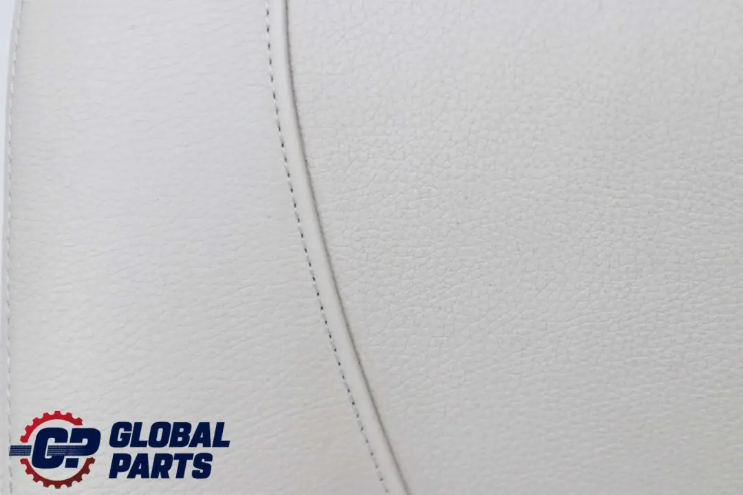 BMW F01 F02 LCI Respaldo Asiento Trasero Funda Cuero Elfenbeinweiss Blanco - SKU 7317099 - Número de pieza 7317099