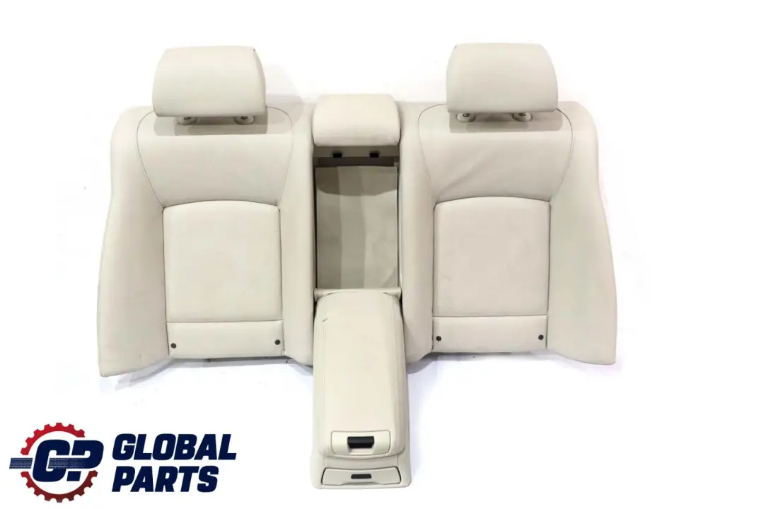 BMW F01 F02 LCI Innenrücksitzbank Lehne Bezug Leder Elfenbeinweiss - SKU 7317099 - Teilenummer 7317099