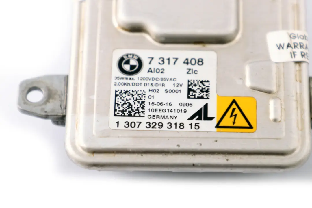 BMW F10 F11 LCI F30 F31 Unité de contrôle du ballast des phares au xénon - SKU 7317408 - Numéro de pièce 7317408