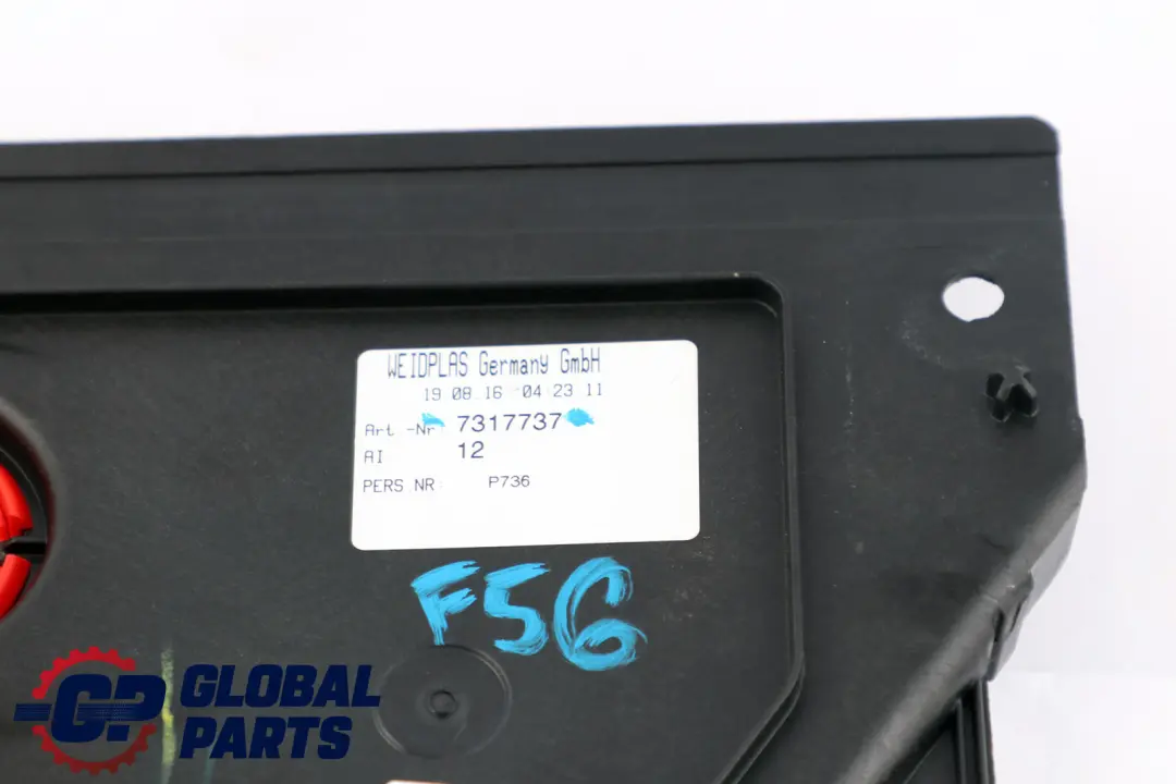  Coperchio Batteria Mini F55 F56 F57 Terminale Di Finitura Polo Positivo - SKU 7317737 - Numero di parte 7317737
