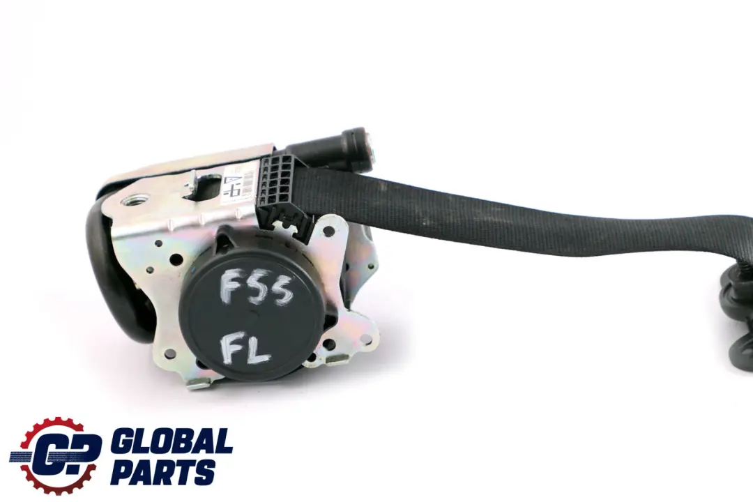 Mini F55 Safety Seat Upper Belt Front Left N/S Black - SKU 7317753 - Part number 7317753