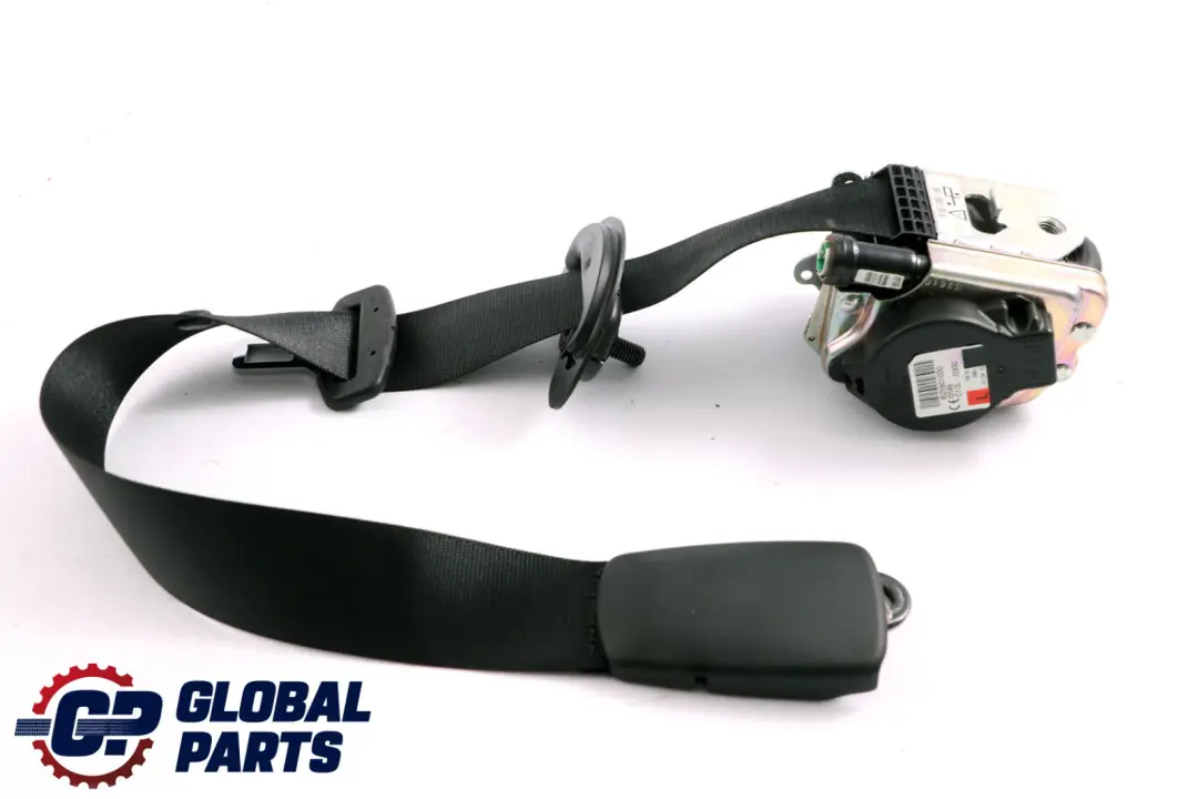 Mini F55 Safety Seat Upper Belt Front Left N/S Black - SKU 7317753 - Part number 7317753