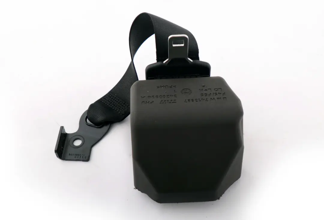 MINI F55 Seat Upper Belt Rear Right O/S Schwarz Black 7211 - SKU 7318210 - Part number 7318210