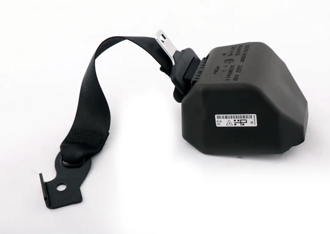 MINI F55 Seat Upper Belt Rear Right O/S Schwarz Black 7211 - SKU 7318210 - Part number 7318210