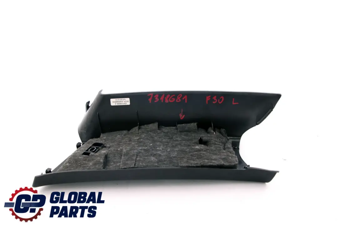BMW F31 Touring Column C Cover Left N/S Trim Panel Black - SKU 7318681 - Part number 7318681