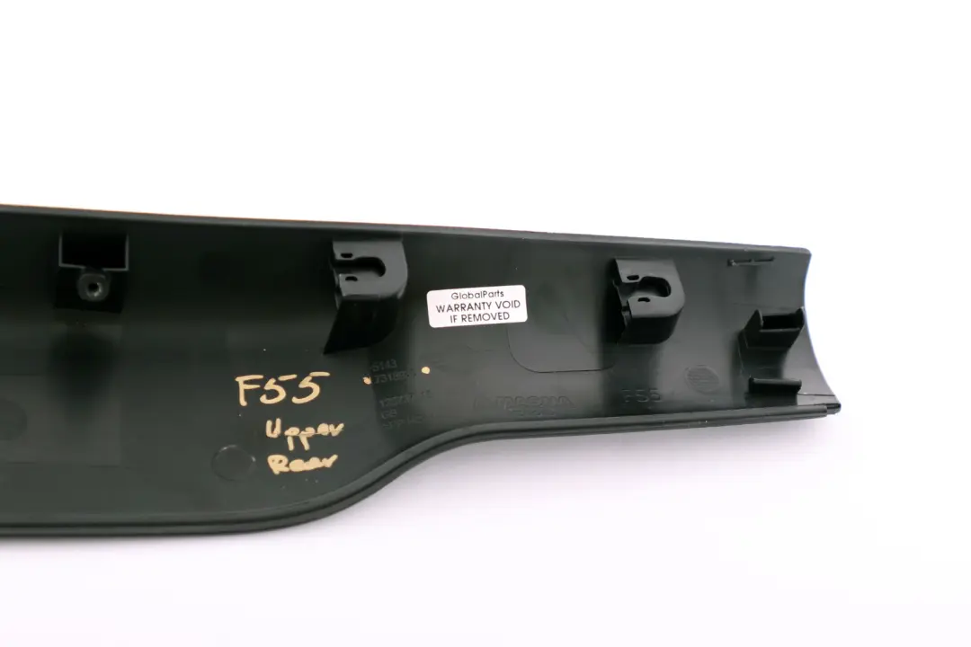  *Mini Cooper One F55 Verkleidung Abdeckung Heckklappe Oben Hinten - SKU 7318935 - Teilenummer 7318935