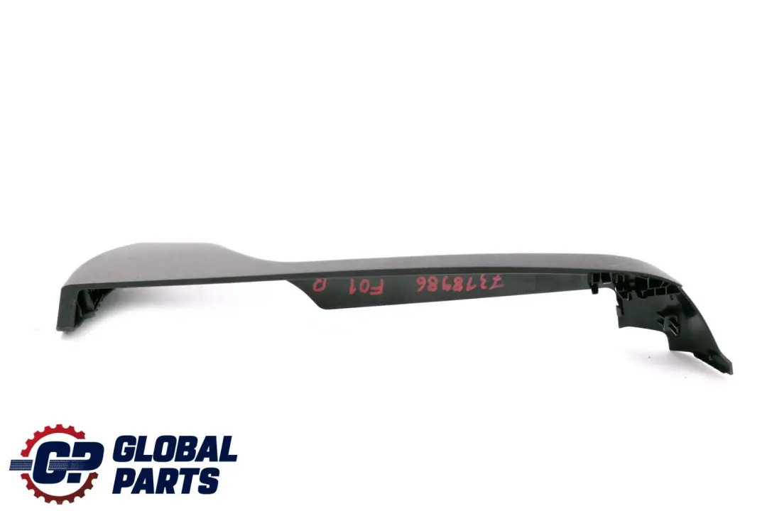 Finisher Upper Rail Exterior Cover Seat Right pour BMW F01 F02 F03 LCI à propos du numéro de pièce 7318986 BMW F01 F02 F03 LCI Finisher Upper Rail Exterior Cover Seat Right - SKU 7318986 - Numéro de pièce 7318986