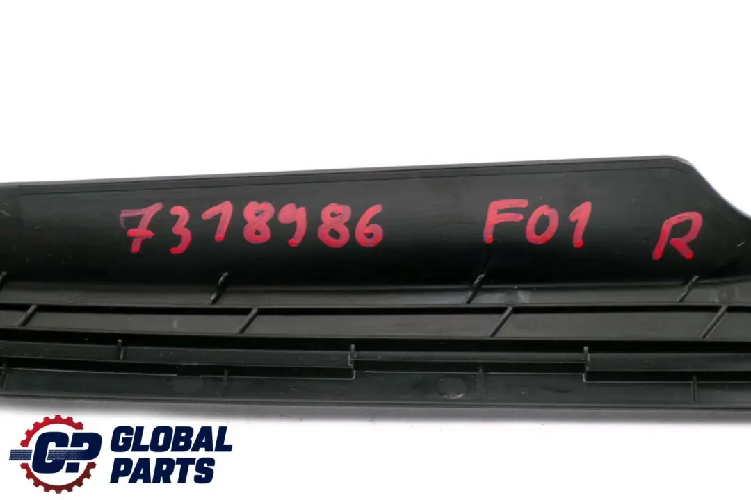 BMW 7 Series F01 F02 F03 LCI Finisher Upper Rail Exterior Cover Seat Right O/S - SKU 7318986 - Part number 7318986