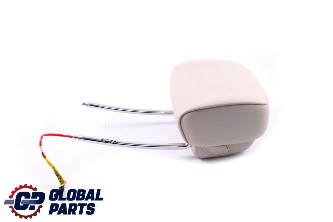 Front Seat Electric Headrest Leather White to BMW 7 Series F01 F02 with Part number 7319112 BMW 7 Series F01 F02 Front Seat Electric Headrest Leather White - SKU 7319112 - Part number 7319112