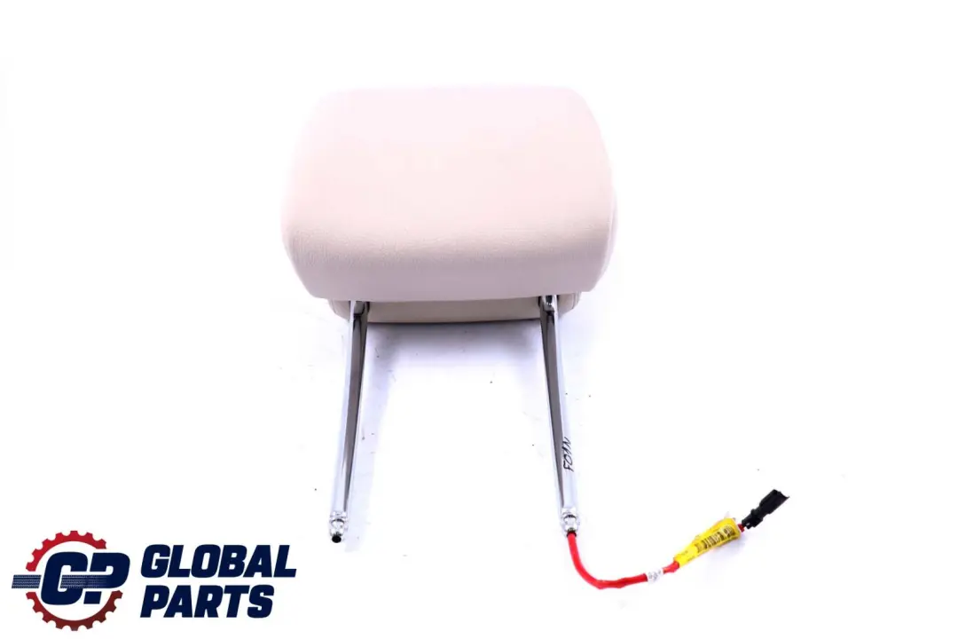 BMW 7 Series F01 F02 Front Seat Electric Headrest Leather White - SKU 7319112 - Part number 7319112