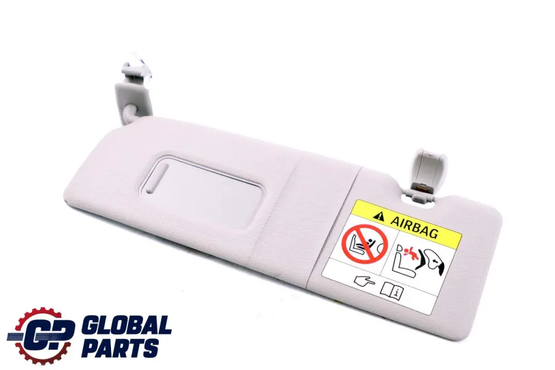 Parasol Con Espejo Izquierdo Gris Everestgrau para BMW F20 F21 LCI con número de pieza 7423309 BMW F20 F21 LCI Parasol Con Espejo Izquierdo Gris Everestgrau - SKU 7319147-1 - Número de pieza 7423309