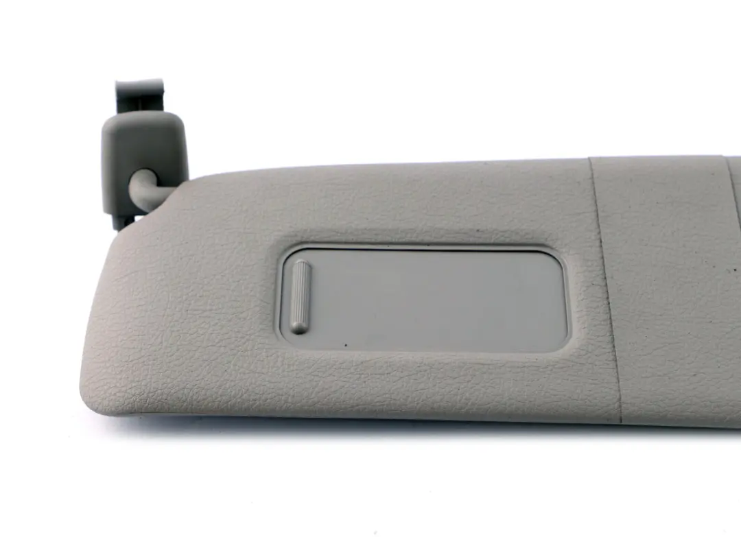 Sun Visor With Mirror Left N/S Everestgrau Grey to BMW 1 Series F20 F21 LCI with Part number 7423309 BMW 1 Series F20 F21 LCI Sun Visor With Mirror Left N/S Everestgrau Grey - SKU 7319147 - Part number 7423309