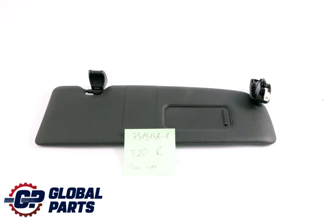 Osłona Przeciwsłoneczna Daszek Prawy Czarny do BMW F20 F21 LCI o numerze 7319158 BMW F20 F21 LCI Osłona Przeciwsłoneczna Daszek Prawy Czarny - SKU 7319158-1 - Numer Części 7319158