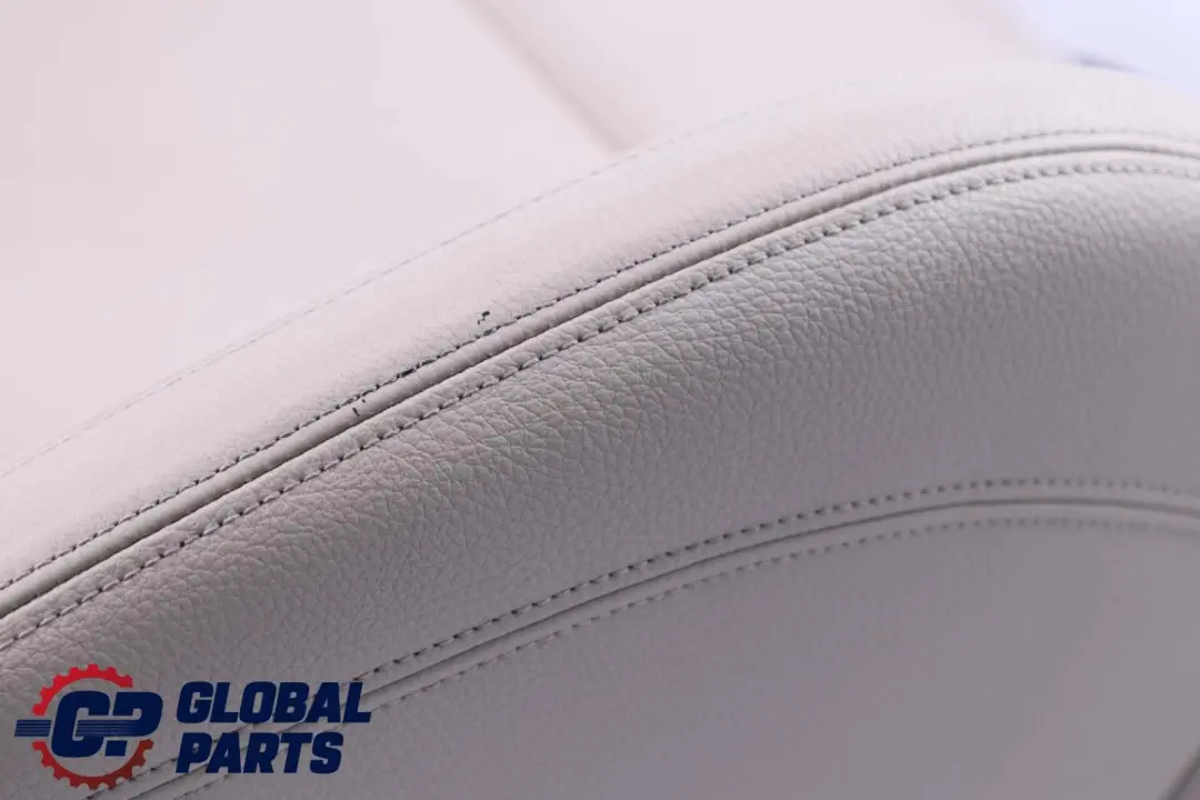 Front Left Sport Seat N/S Heated Backrest Cover Padding Leather White to BMW 7 F01 with Part number 7319241 BMW 7 F01 Front Left Sport Seat N/S Heated Backrest Cover Padding Leather White - SKU 7319241 - Part number 7319241