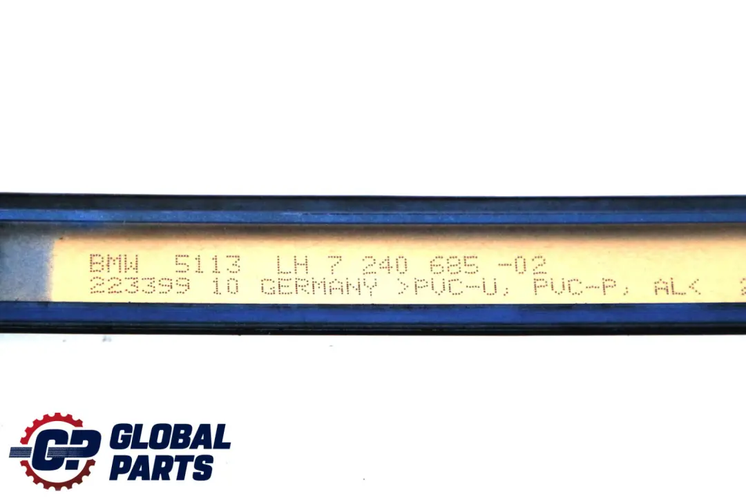 BMW F20 F21 Modanatura tetto sinistro Gutter Rail Trim Estorilblau Blu - SKU 7319535-EB - Numero di parte 7319535