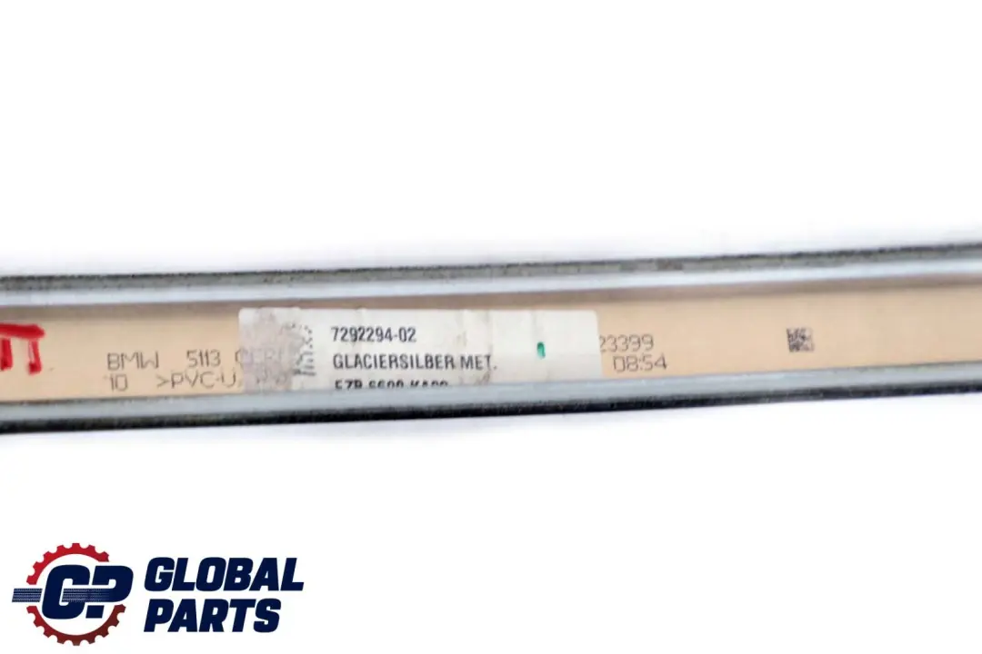 BMW F20 F21 Derecho Moldura De techo Canalon Rail Trim Glacier Silber - SKU 7319536-GSB - Número de pieza 7319536