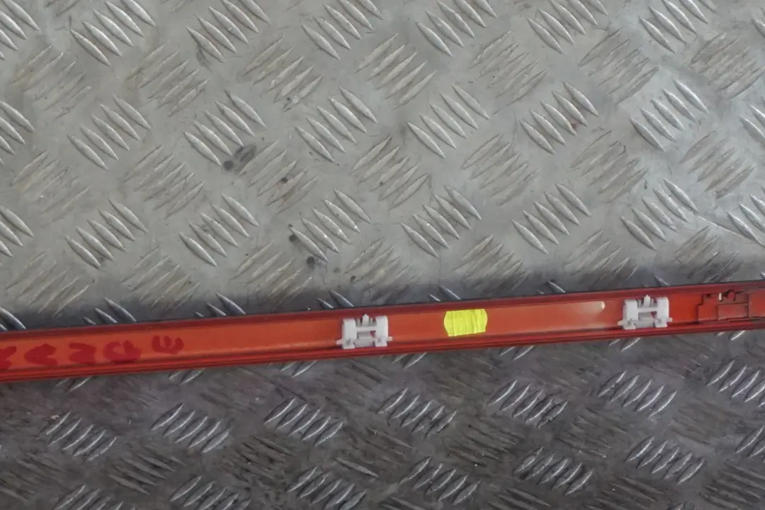 Right O/S Roof Moulding Rail Trim Valencia Orange to BMW 1 Series F20 F21 with Part number 7319536 BMW 1 Series F20 F21 Right O/S Roof Moulding Rail Trim Valencia Orange - SKU 7319536-ORG - Part number 7319536